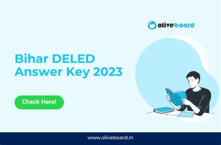 Bihar DElEd Answer Key 2023 : डीएलएड प्रवेश परीक्षा आंसर की जारी, जल्दी करें डाउनलोड