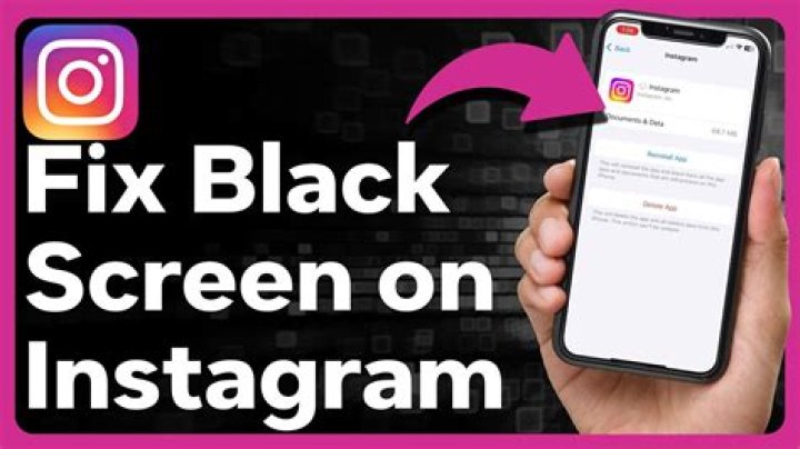 How to Fix Instagram Black Screen Problem? - SarkariResult