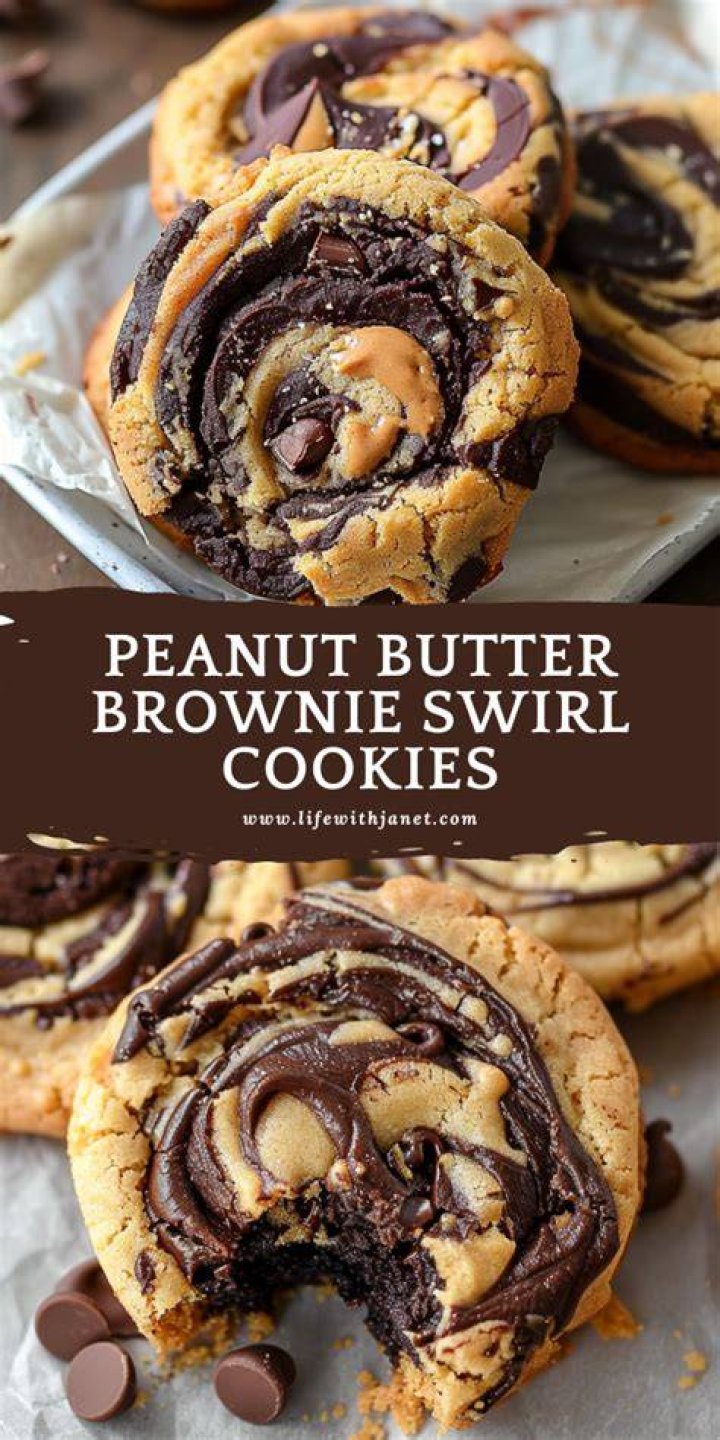 Peanut butter brownie cookie topped with sea salt.